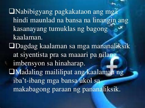 magandang epekto ng teknolohiya|(DOC) Epekto ng Teknolohiya .